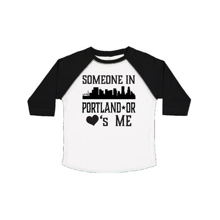Societee Somebody in Oregon Loves Me Cute Girls Boys Toddler Hooded Sweatshirt